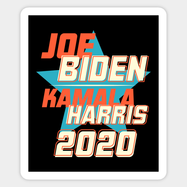 Biden / Harris 2020 Campaign Sticker by tommartinart